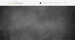 Desktop Screenshot of everythingtradeshows.com